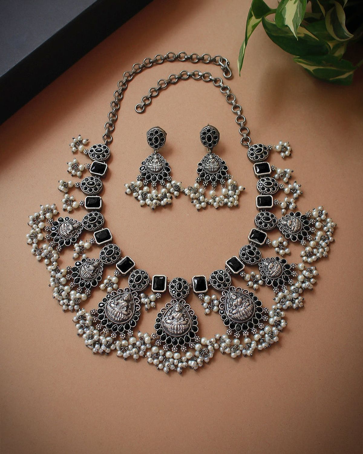 oxidized necklace