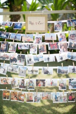 photo collages - bride to be decorations