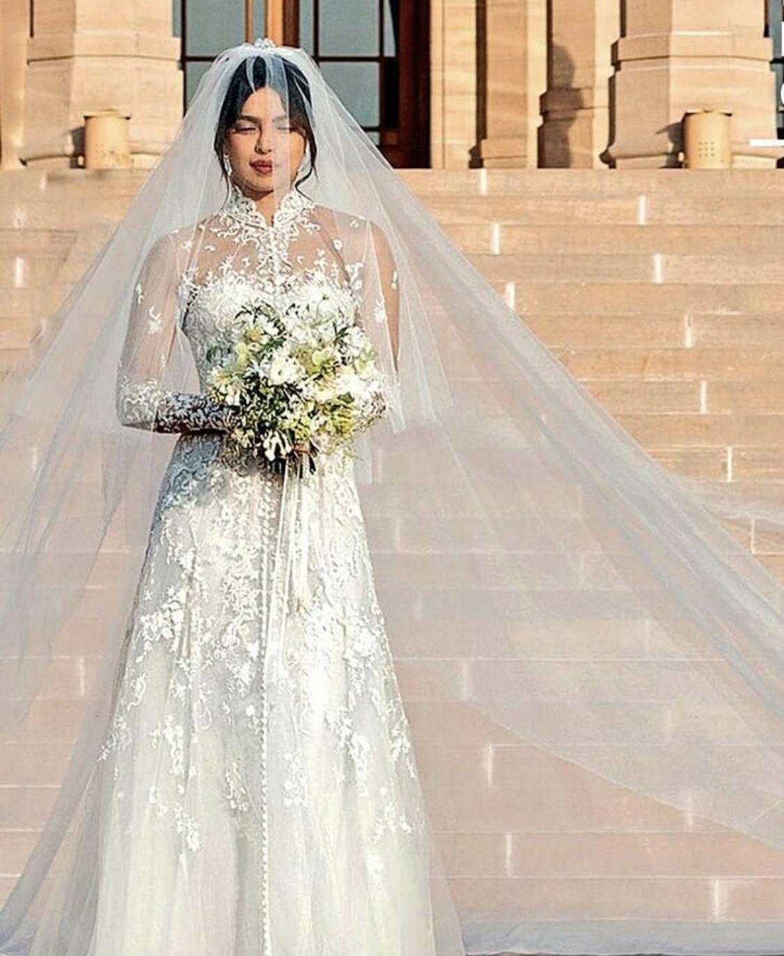 priyankachopra wedding look 