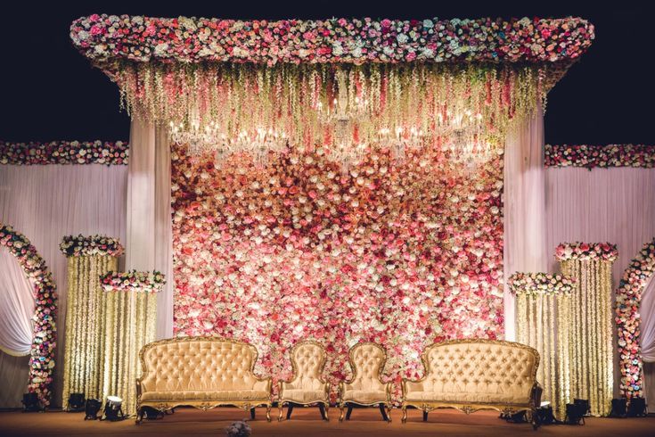 reception stage decor_floral stage (2)