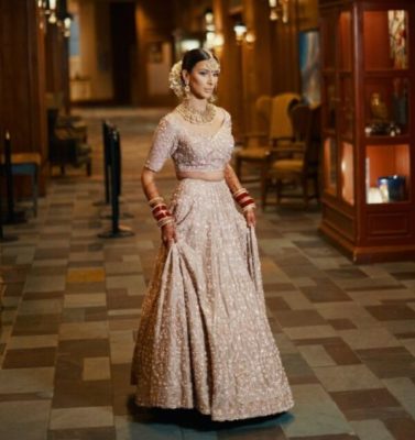 punjabi wedding dress - royal ivory