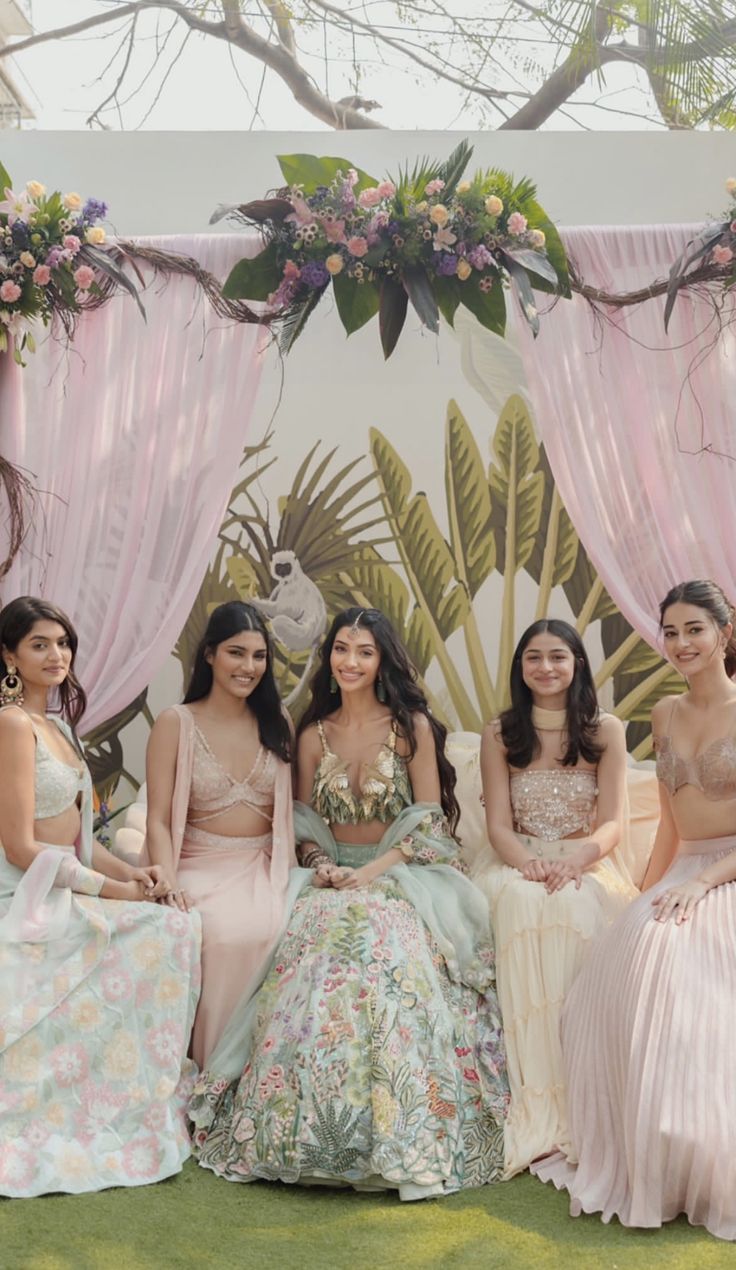 Sangeet dress for bridesmaid