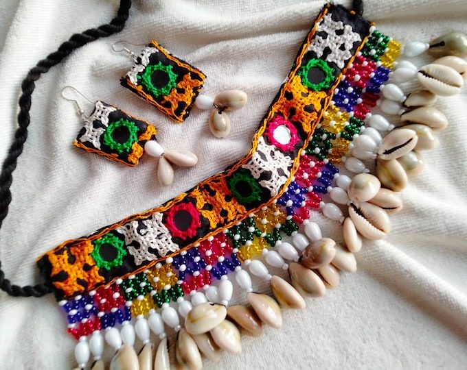 tassel & shell jewellery