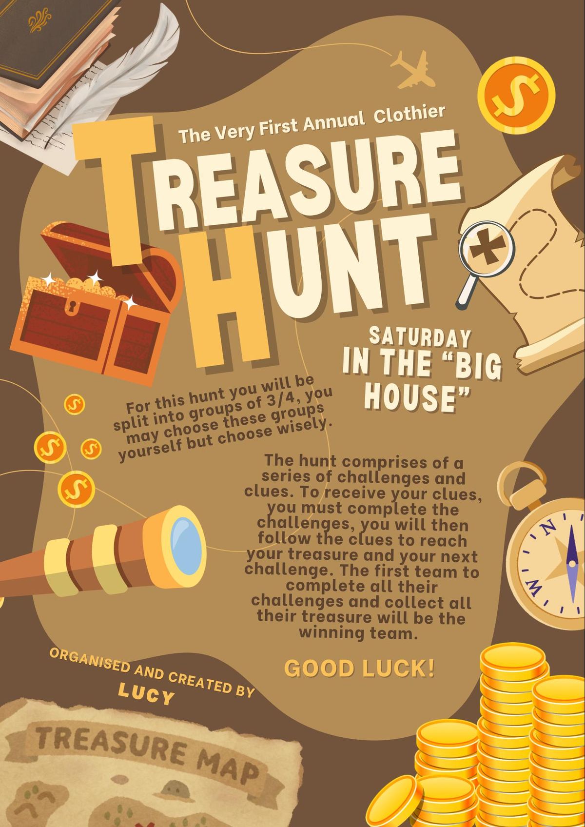 Interactive Mystery Treasure Hunt