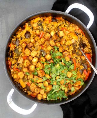 vegan paella