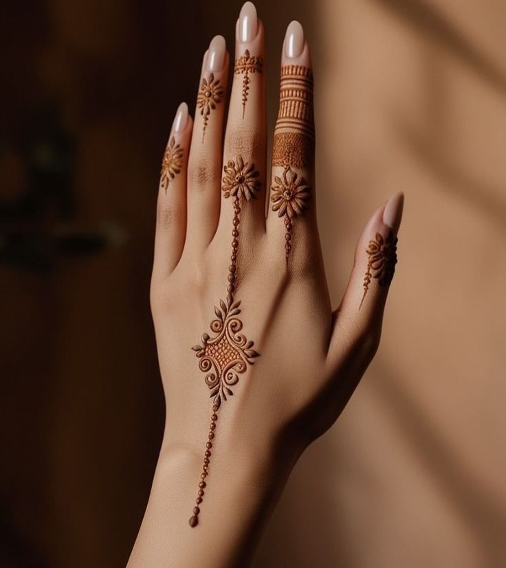 viral mehndi designs_minimalist mehndi design