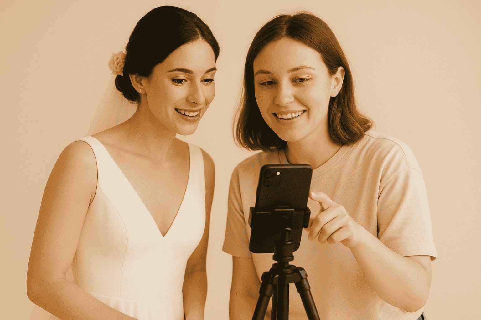 wedding content creator_working with content creator