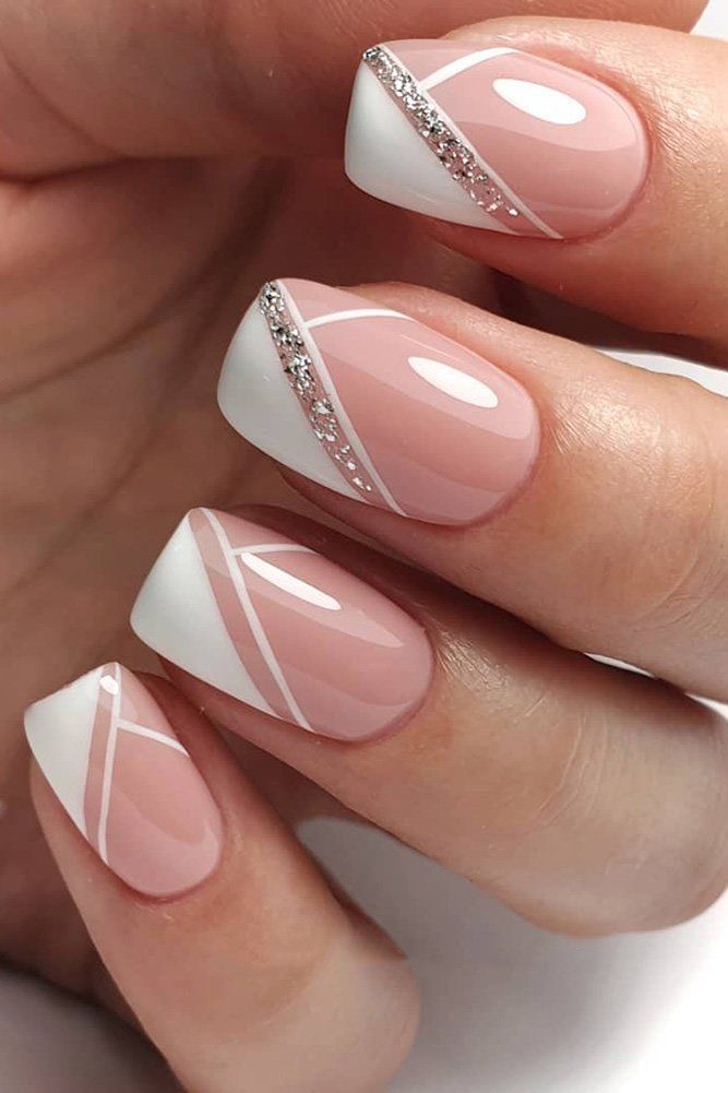 wedding nail art_french tip reimagined